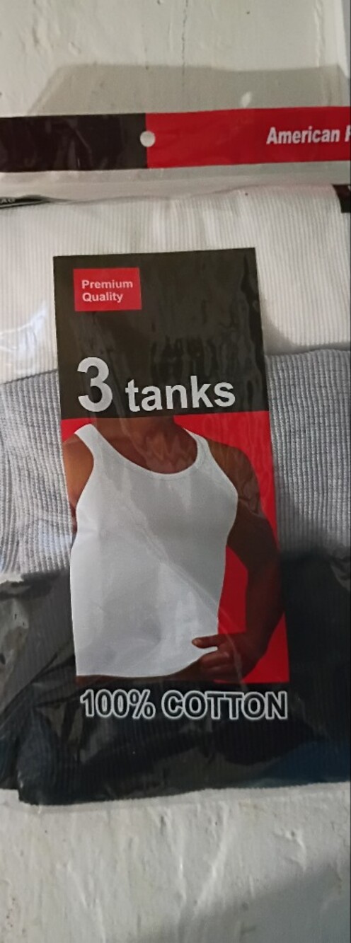 Premium Quality Men's 3-Pack Tank Tops - White, Gray, Black